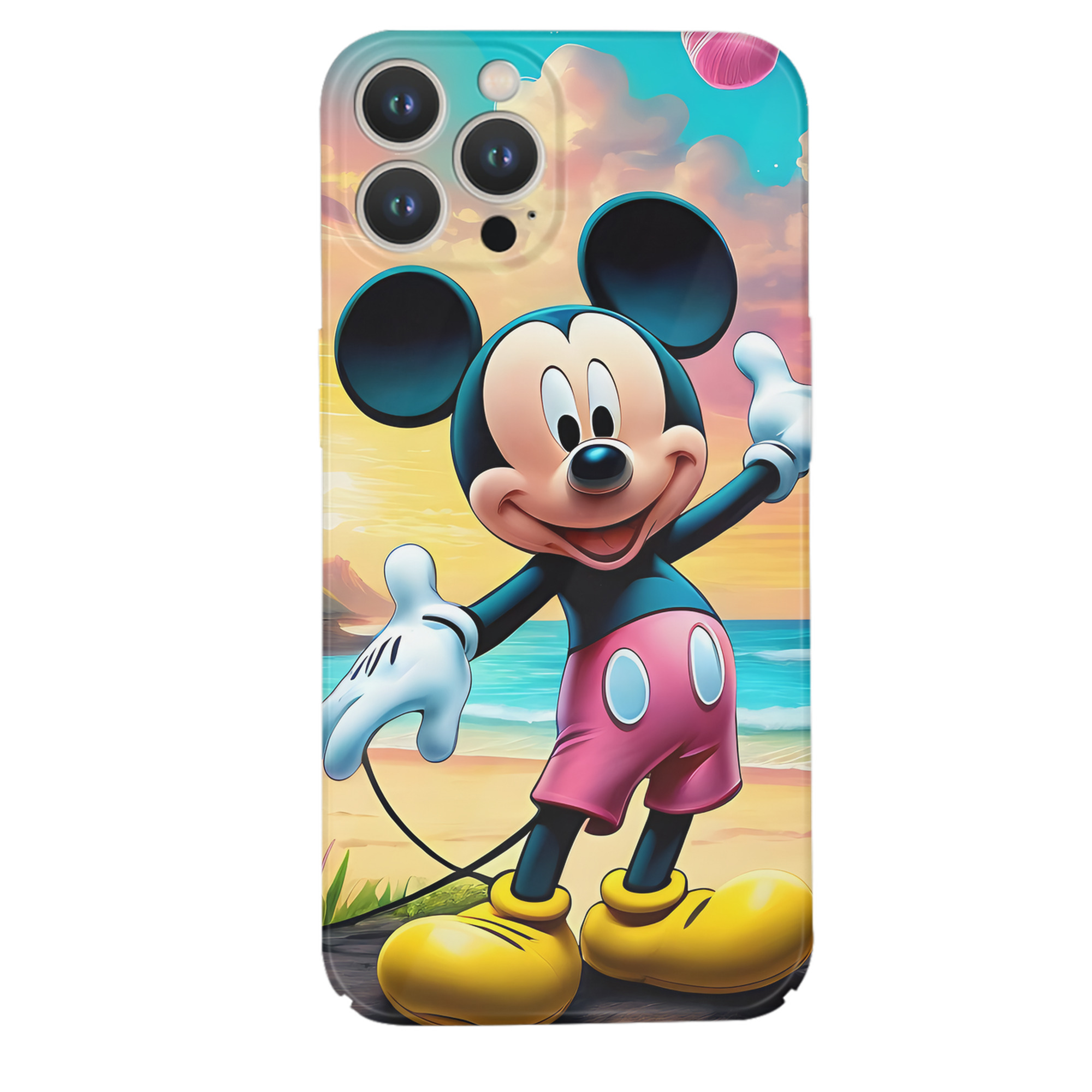 （画像用） ミッキーマウス Mickey Mouse 【iPhone 14シリーズ対応】ハードケース